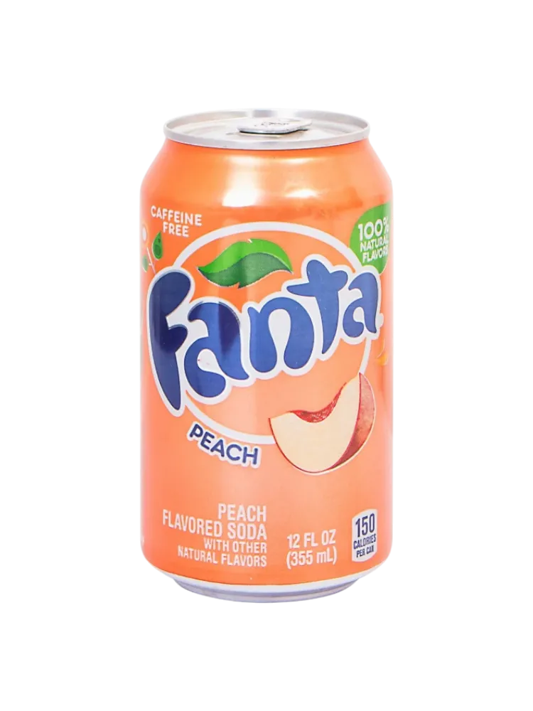 Fanta Газированный напиток со вкусом Персика 355мл